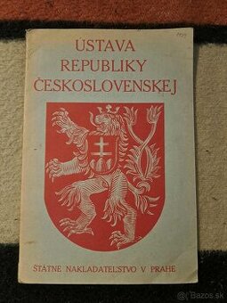 Ústava 1.ČSR 1934 - 1