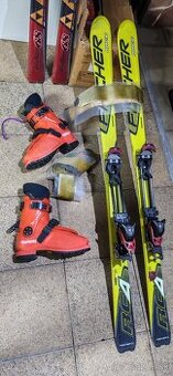 Skialp set Junior, lyže, lyžiarky, viazanie, pásy