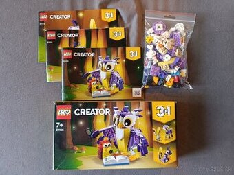 LEGO® Creator 31125 Fantazijné lesné stvorenia