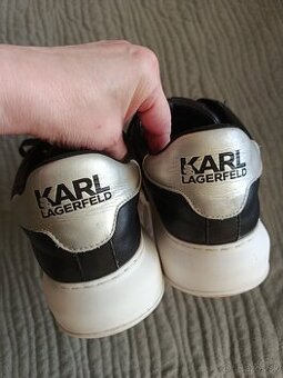 Tenisky Karl lagerferd kožené