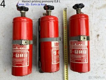 Prenosné hasiace prístroje ručné