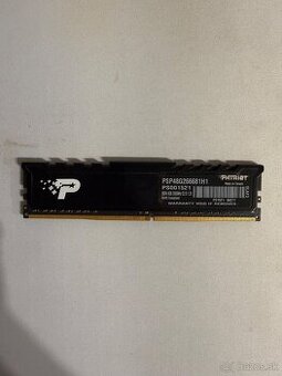 Predám RAM Patriot 8GB DDR4 2666MHz