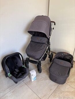 Trojkombinacia ABC Design salsa 4 air asphalt - detsky kocik