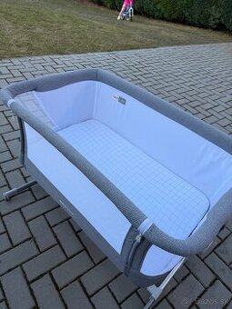 JANÉ Postieľka detská Baby Side II Lazuli Blue