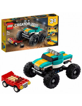 Lego 31101 Creator 3v1 Monster Truck, Muscle Car, Dragster