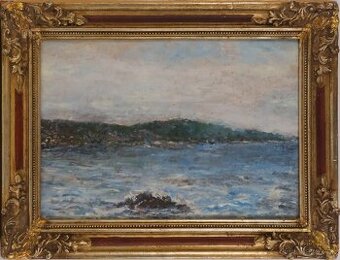 Obraz Pohľad na ostrov Korčula