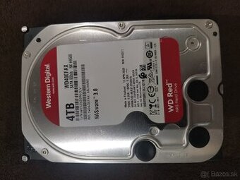 Predam HDD WD REED 4 TB, pouzivany