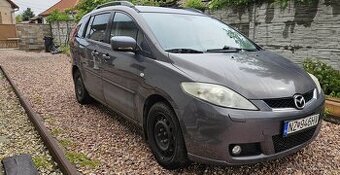 Predám 7 miestne auto Mazda 5, 2.0 diesel 105kw .r.v 2007