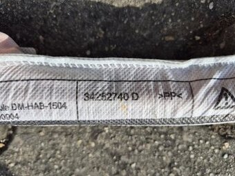 Opel Crossland lavy a pravy stropny airbag