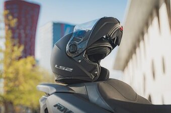 Odklápacia prilba LS2 FF908 Strobe II čierna matná