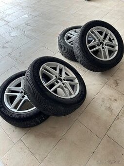 Audi elektróny 5x112 R17 + zimné pneu