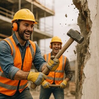 Pomocníci na búracie/demolačné práce – Mníchov, Bavorsko