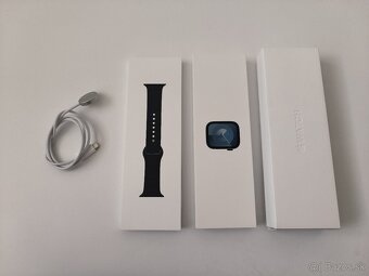 apple watch 9 45mm Midnight / Batéria 100%