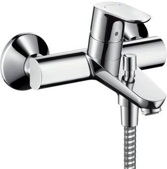 HANSGROHE FOCUS vaňová nástenná batéria, s prepínačom, chróm