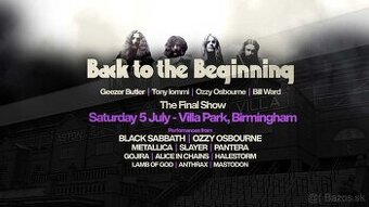 Predám lístky na Black Sabbath – Back to the Beginning