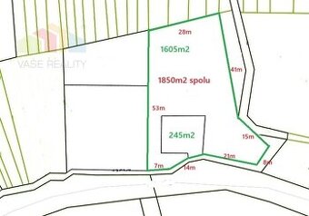 Pozemok 1850m2 v tichej lokalite, Moravany nad Váhom