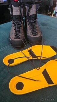 Salewa Ms Crow Gtx Wallnut Fluo Orange Turistická Obuv