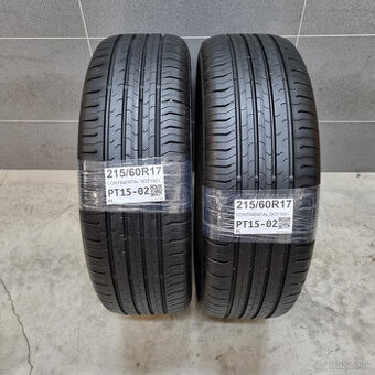 Letné pneumatiky 215/60 R17 CONTINENTAL