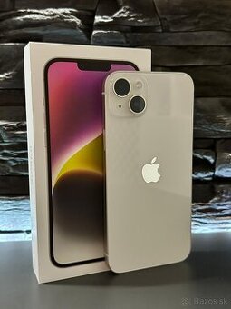 iPhone 14 Plus 128 GB – biely, veľmi dobrý stav