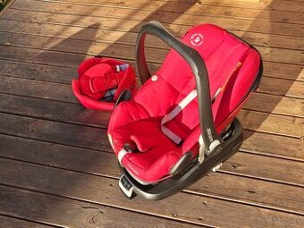 Maxi Cosi Pebble červená + Isofix