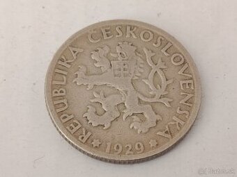 1koruna 1929 - 1