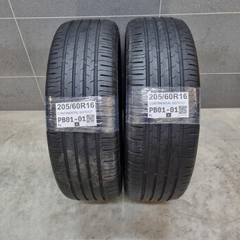 Letné pneumatiky 205/60 R16 CONTINENTAL
