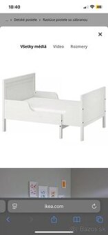 Rastúca posteľ IKEA