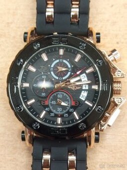 Pánske hodinky LIGE Dream – Čierno-zlaté (Nové)