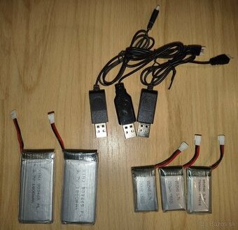 Batérie a nabíjačky batérií do dronov