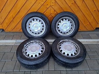 Dodavkové "plechače" 5x108 R15 + Letné pneu 195/70 R15C