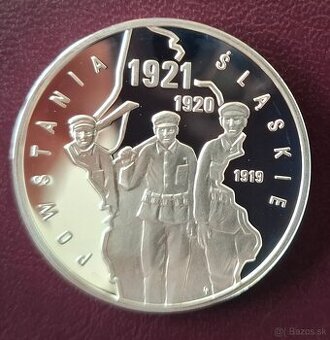 10zl Sliezské  povstanie,20zl Smolensk.