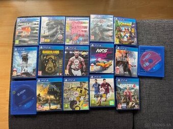 Hry na Playstation 4 - UFC, Minecract, fifa, battlefield..