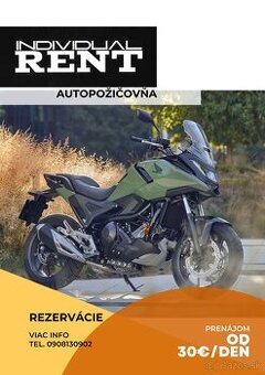 Prenajom Honda NC750x