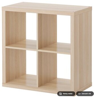 Policový diel KALLAX 3 x Ikea