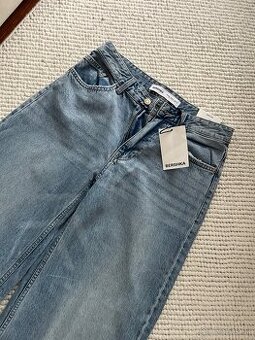 Rifle BERSHKA – Wide Leg, veľkosť 36