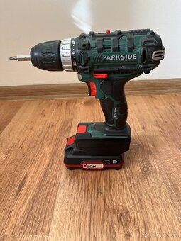 Predam adapter z Parkside x20Team na Parkside PABS 20-Li B2