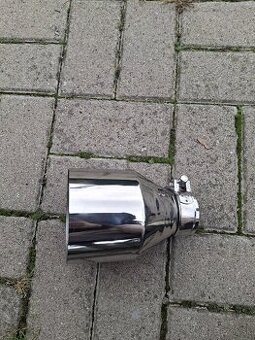 Koncovka výfuku, nerez nová - 1