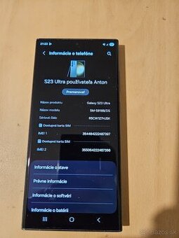 Galaxie s23 ultra 512gb - 1