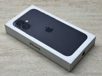 iPhone 16 Plus 256GB, Black (nový, nerozbalený)
