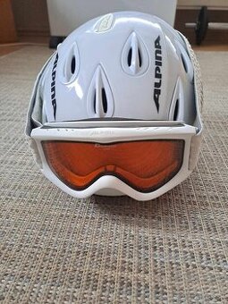Predám prilbu ALPINA + Lyžiarske okuliare ALPINA