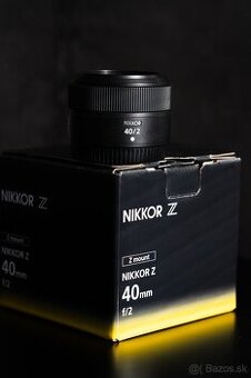 Predám Nikkor Z 40/2