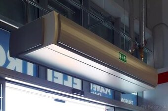 Nová VCHODOVÁ VZDUCHOVÁ CLONA cenník cca 1800€