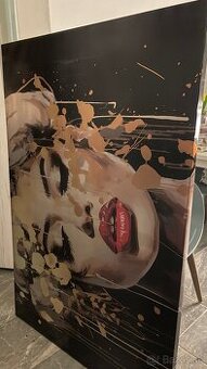 Abstraktný obraz Marilyn Monroe