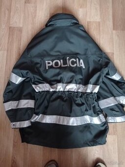 Policajná zimná bunda