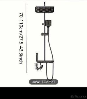 Nerezový sprchový systém