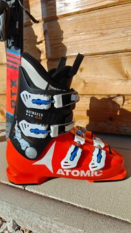 LYŽE BLIZZARD RTX RACE 153CM + ATOMIC WAYMAKER JR R4 25CM