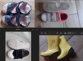 Sandale kozene, Tenisky PUMA kozene, Sneaker Velk.27