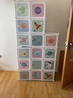 Detská modulárna skriňa