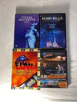 Dvd set Richard Müller, Elán a Zuzana Smatanová (nové)