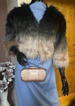 Malá spoločenská kabelka rose gold LIU JO originál